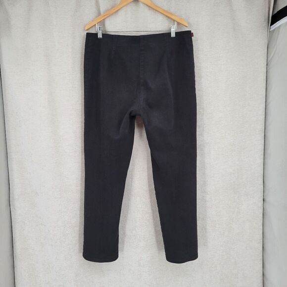 Lauren Ralph Lauren Black Bare Back Straight Leg Jeans 90s Y2K Plus Size 16 - Picture 5 of 13